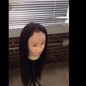 26' Deep Burgandy Brazilian Frontal Wig
